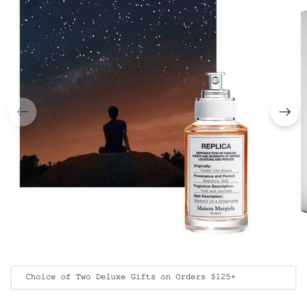 Maison Margiela Replica Under the Stars 100 ml 3.4 oz BNIB